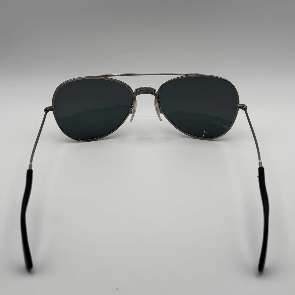 Vintage Cool-Ray Polaroid Aviator‎ Sunglasses Metal Frame Gray Lenses